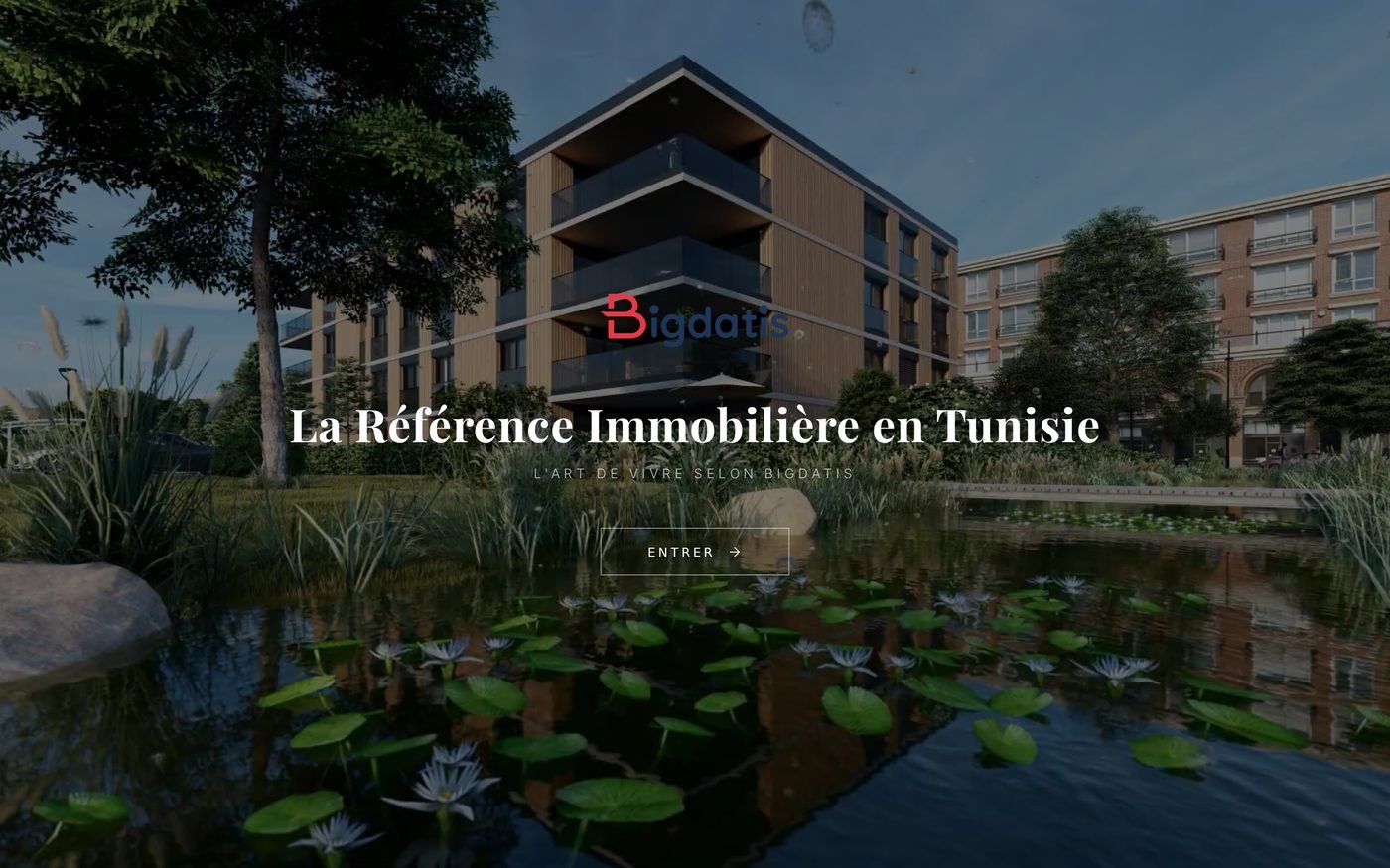 BigDatis Immobilier — réalisation DevPolis
