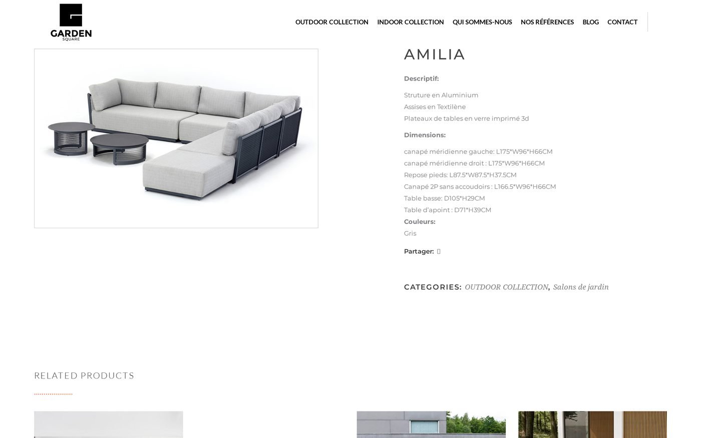 Garden Square — aperçu catalogue